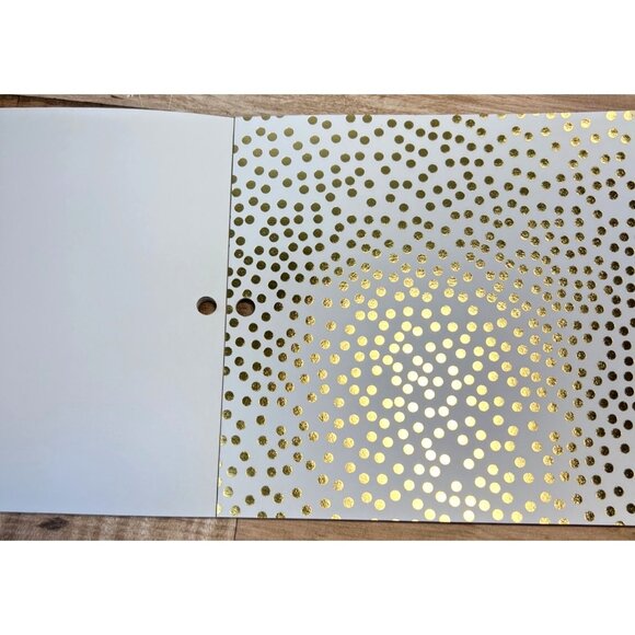 White & Gold Foil Cardstock Pad 6" X 8" 20 Sheets DCWV Stack For Crafting & Scra - Picture 3 of 6